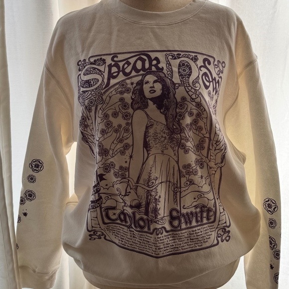 Speak Now Taylor's Version Trackless Crewneck - Picture 1 of 3